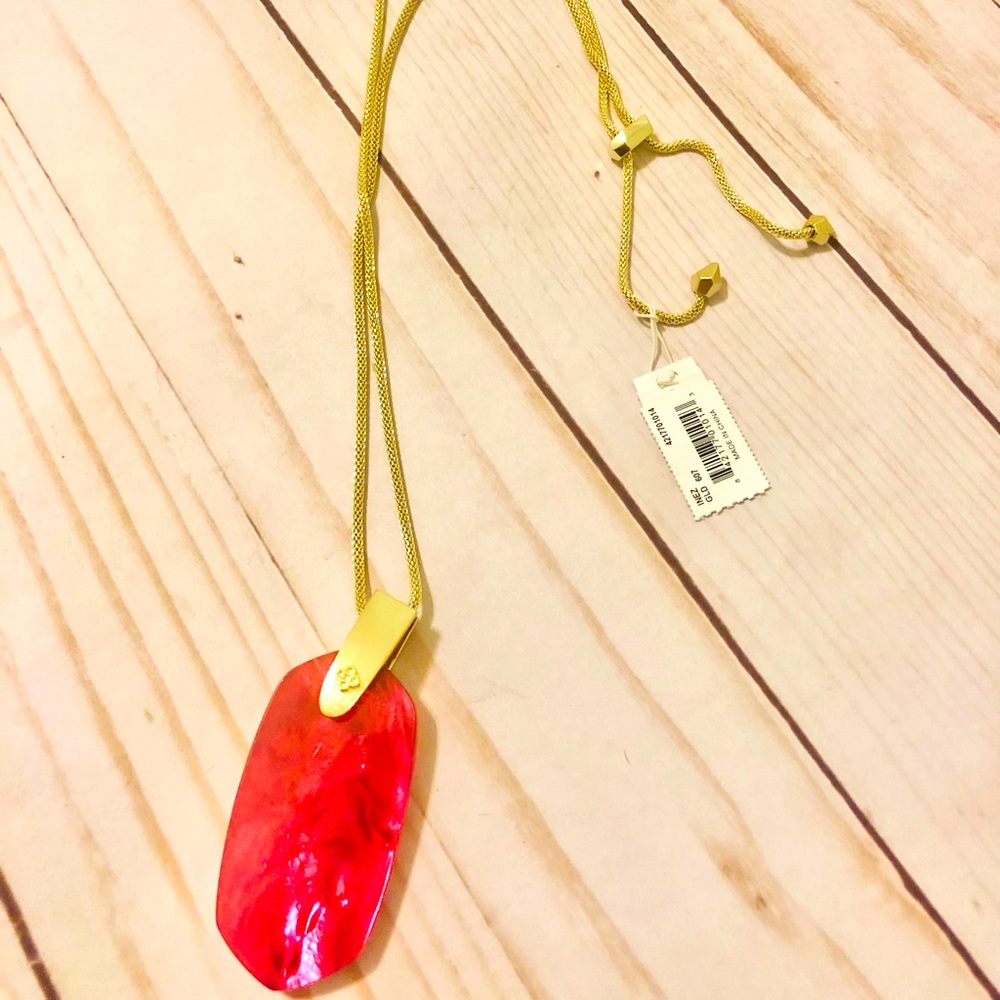 Kendra Scott Pink Inez Necklace